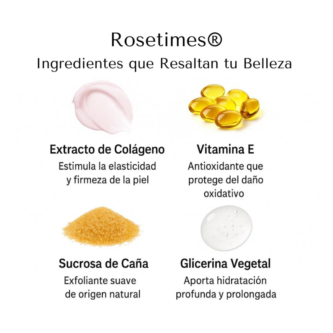 Bálsamo Facial Hidratante Antiarrugas Rosetimes-  🌸🌺