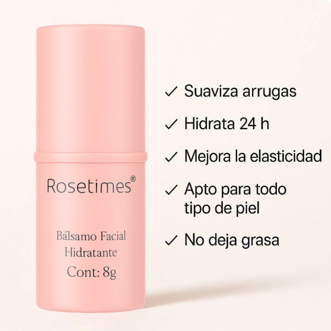 Bálsamo Facial Hidratante Antiarrugas Rosetimes-  🌸🌺