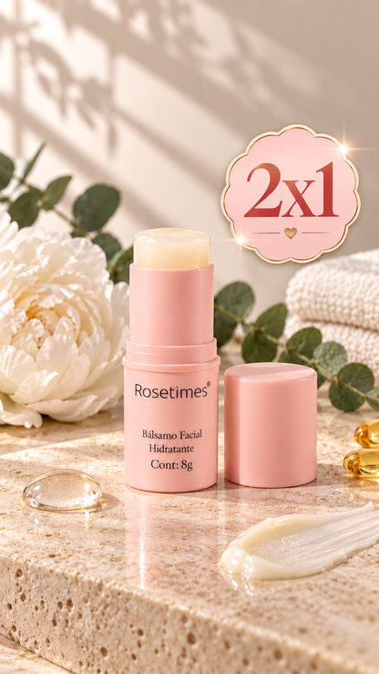 Bálsamo Facial Hidratante Antiarrugas Rosetimes-  🌸🌺